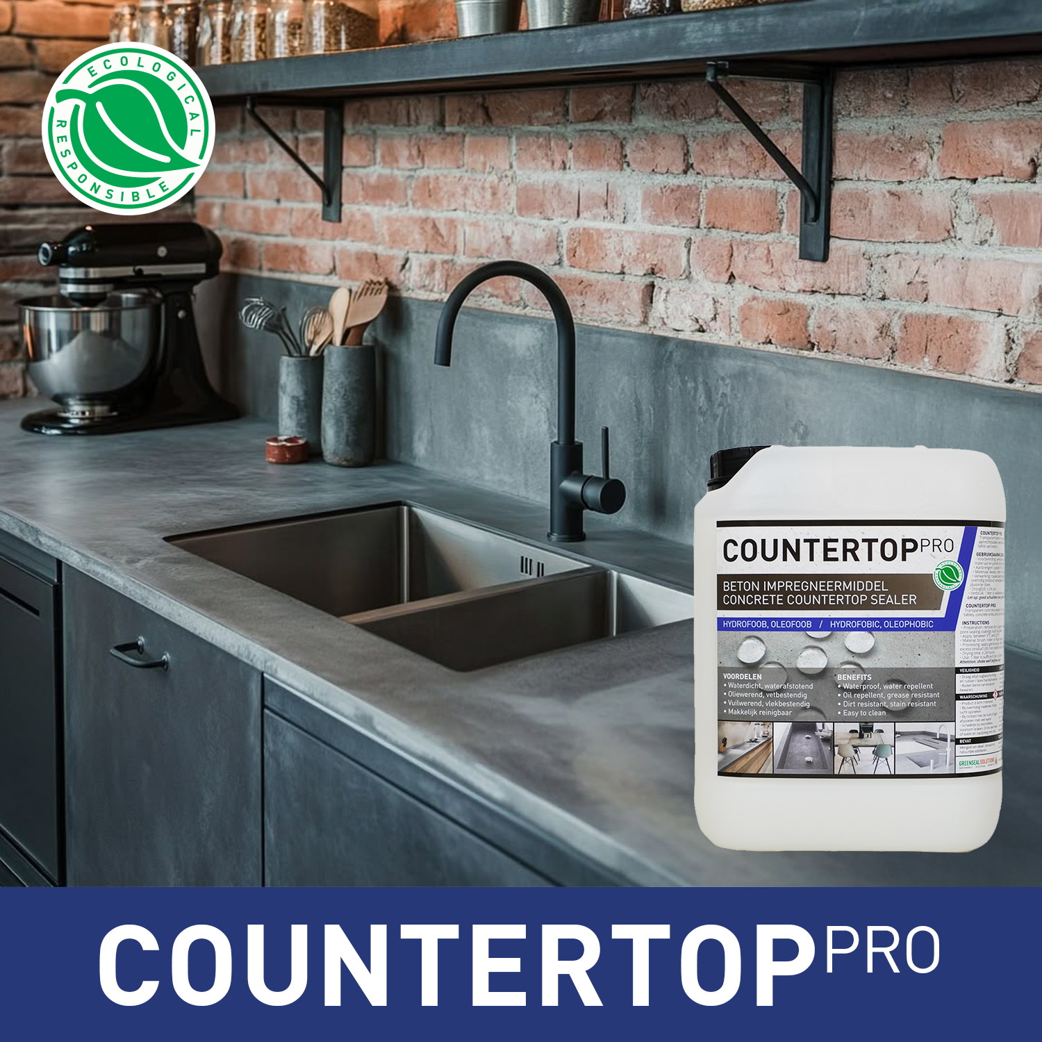 countertop pro, impregneermiddel