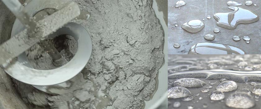 Cement sealer oplossingen - waterdicht cement, mortel, specie