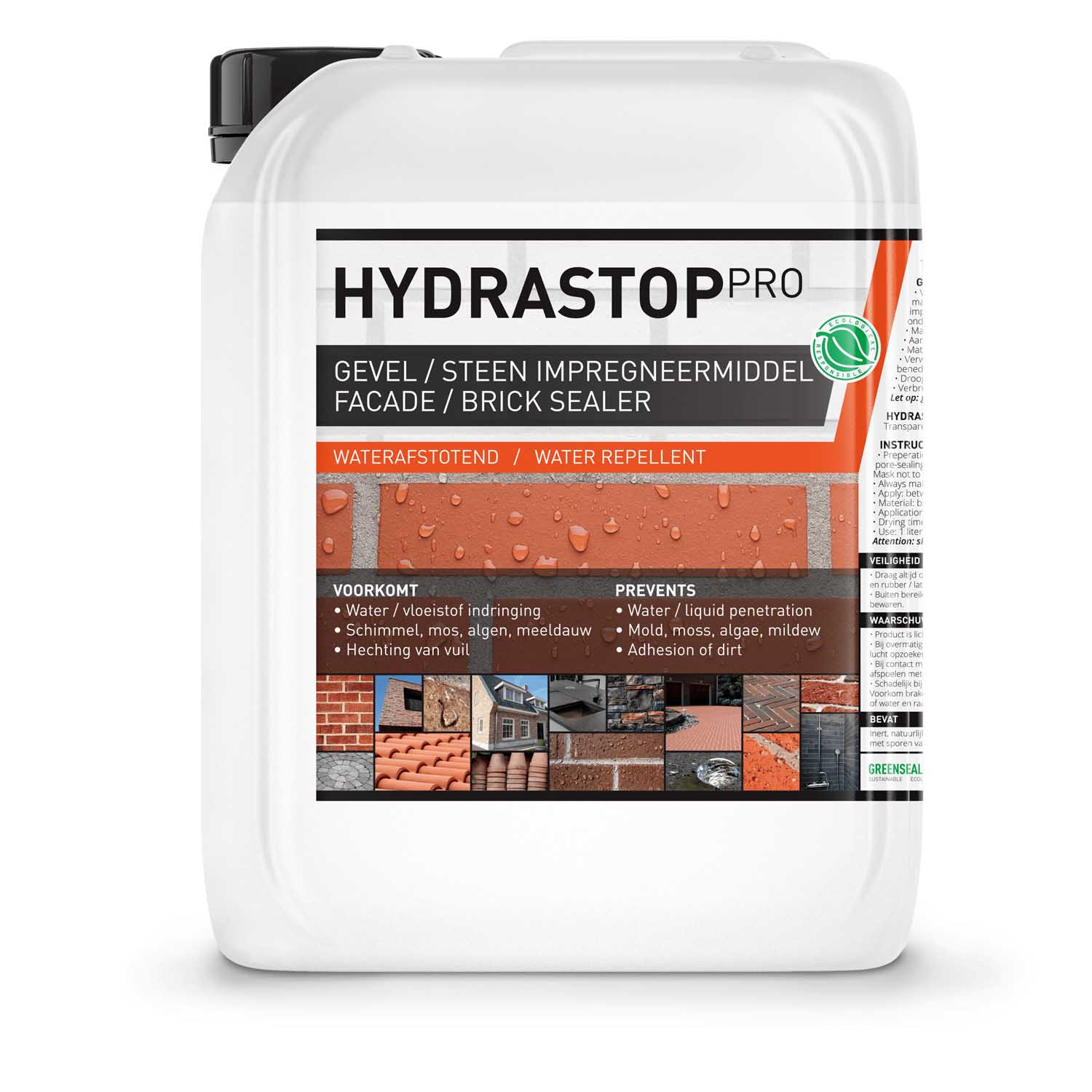 hydrastop pro Impregeermiddel voor gevel, buitenmuur en steen